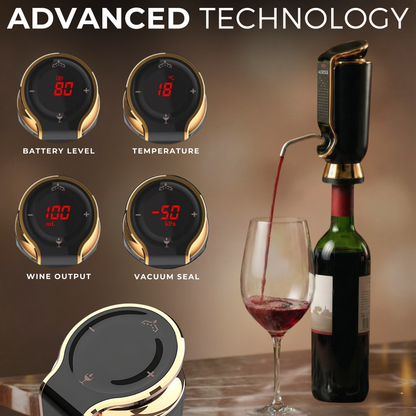 Sorso Wine Aerator, Preserver & Dispenser