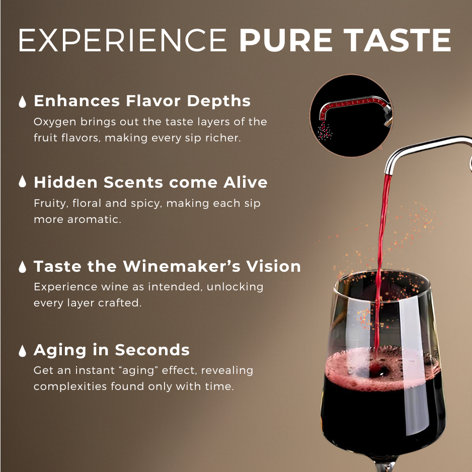 Sorso Electric Wine Aerator, Preserver & Dispenser