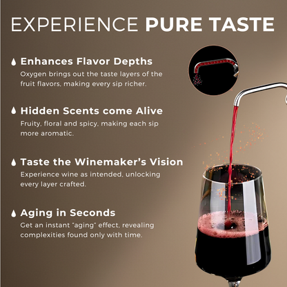 Sorso Electric Wine Aerator, Preserver & Dispenser