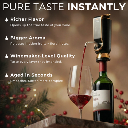 Sorso Wine Aerator, Preserver & Dispenser