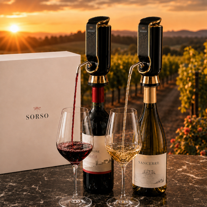Sorso Wine Aerator, Preserver & Dispenser