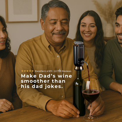 Sorso Wine Aerator, Preserver & Dispenser
