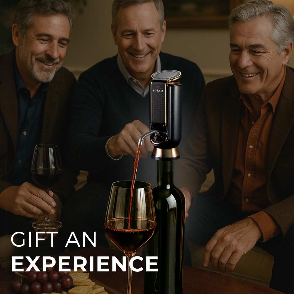 Sorso Wine Aerator, Preserver & Dispenser